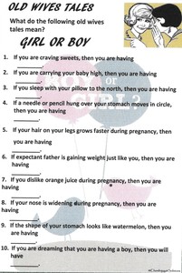 Baby Shower Game Old Wives Tales Unique On Ebay Cheapest Fast For