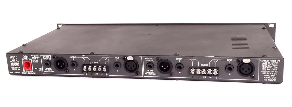 Rane MQ15 15-band Graphic Equalizer - Image 3 of 4