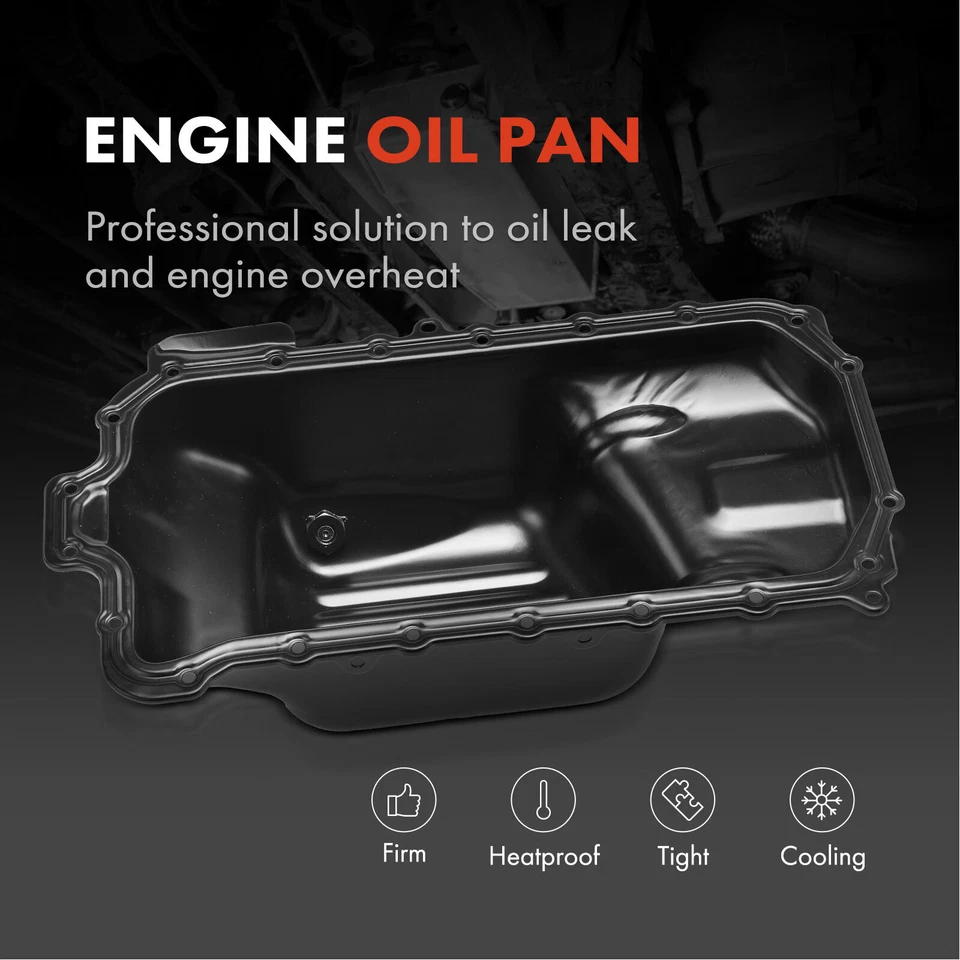 Cacerola de aceite del motor con tapón de drenaje para Saturn SC SC1 SC2 SL1 SL2 SW1 SW2 L4 1,9 L Foto 2 de 4