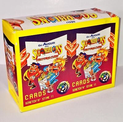 Sgorbions grausame Grußkarten Box 60 versiegelte Packungen italienische Auflage - Bild 1 von 4