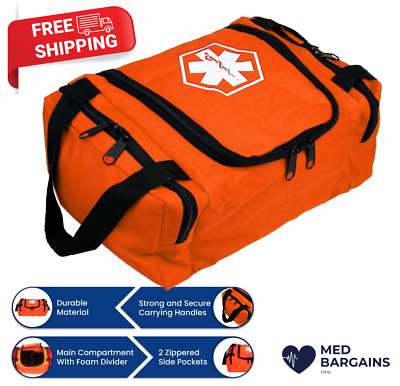 #ad Dixie EMS Dixigear Empty First Responder II Mini Bag Orange $12.99