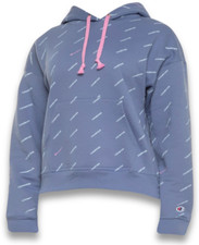 Champion Powerblend All Over Print Hoodie - NWT Womens Medium Lavender 44709-D6