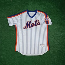 New York Mets 1986 Authentic On-Field Flex Base Jersey w/ 25th Patch