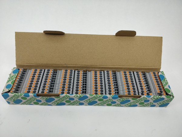Phoenix Contact 3211771 Terminal Block Pt 4-TWIN Box Of 50 Pcs.-image