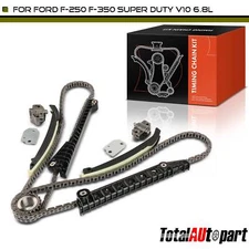 9x New Engine Timing Chain Kit for Ford F-250 F-350 Super Duty Excursion 6.8L