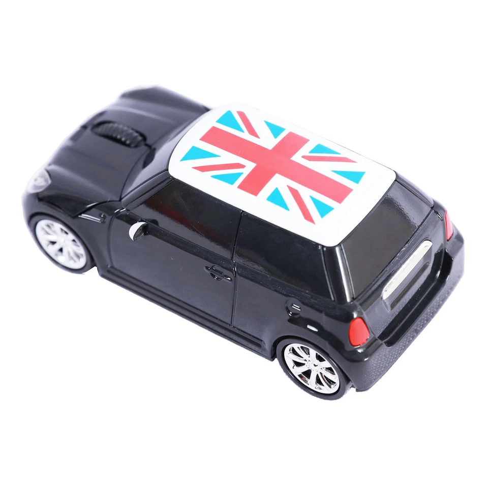2.4Ghz USB Wireless Mouse Mini Cooper Car On UniIon Jack mice for PC Laptop Mac - Image 4 of 4