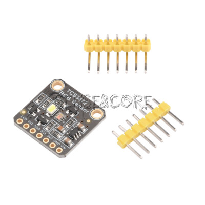 TCS34725 RGB Colour Recognition Sensor Module Bright Light Sensor TCS3472XFN-