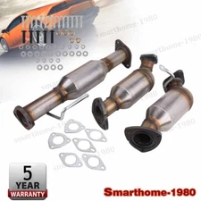 3Pcs Catalytic Converter Set For 07-17 Buick Enclave/Chevy Traverse/GMC Acadia 