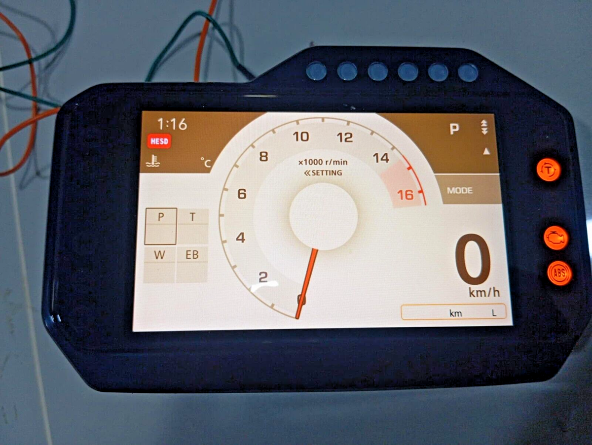 Speedometer for All new Honda CBR1000 RR fireblade 2024 37000 MKR