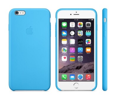 Original Apple iPhone 6 / 6S Silikon Case MGQJ2ZM/A Schutzhülle Blue