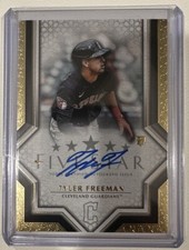 2023 Topps Five Star RC Tyler Freeman On Card Autograph Guardians