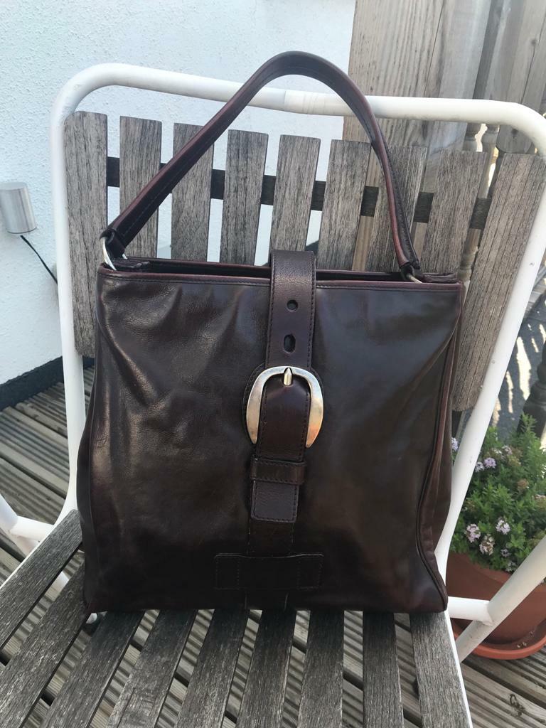 Yves Saint Laurent (Rive Gauche) Borsa a mano in pelle vintage