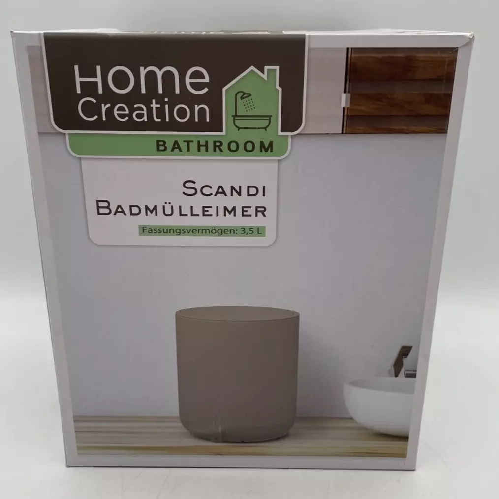 Home Creation Bathroom Scandi Badmülleimer Mülleimer Badezimmer 3 