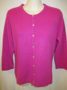 ann taylor pink cardigan