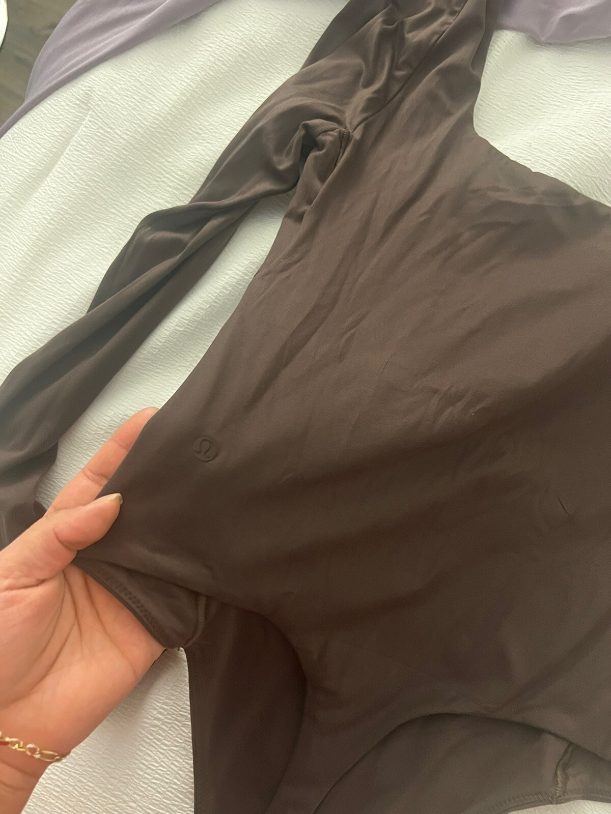 Lululemon Wundermost UltraSoft Nulu SquareNeck LongSleeve Bodysuit