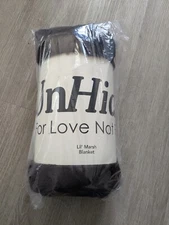 UnHide For Love Not Fur Lil' Marsh Blanket Chocolate Hare Brown 50" x 60"