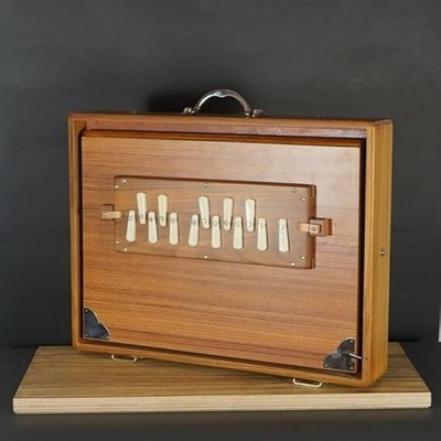 16'' Shruti Box, Pure Teak Wood Shruti Box, Music Instrument, Shruti Box 440Hz