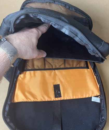 Technika Black Laptop Travel bag rucksack DJ Music adjustable multi pocket GC - 第 7/14 張圖片