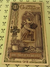 2024 Nevada 1 Goldback & largest Goldbacks selection on Internet