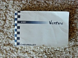 2004 Chevy Chevrolet Venture Owners Manual Used Original Ebay