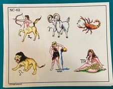 Spaulding and Rogers Tattoo Flash Sheet NC-62