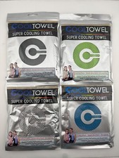 Cool Towel Super Cooling Towel Set of 4 for Gym, Sports, Outdoor Recreation NEW