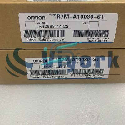 NEW 1PCS OMRON R7M-A10030-S1 SMART STEP AC SERVO MOTOR 3000RPM 100W INCREMENTAL