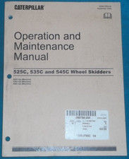 CAT Caterpillar 525C 535C 545C Ruota Trattore Forestale Operazione & Cura