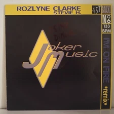Rozlyne Clarke & Stevie H. – I'm On Fire (Remix) (Vinyl, 12", Maxi 45 RPM)