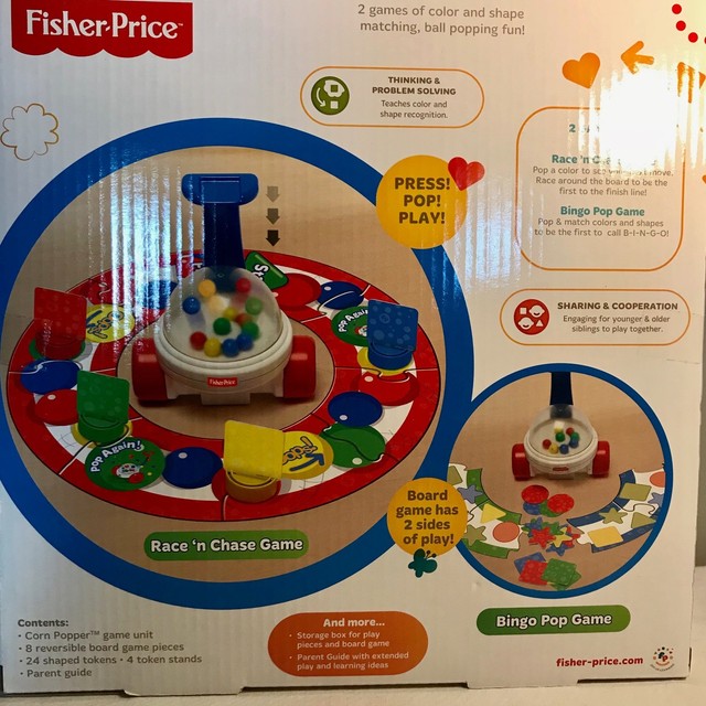 fisher price corn popper game