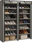 Mueble Para Zapatero Organizador De Zapatos Rack Grande Piso Guardar Poner Acero