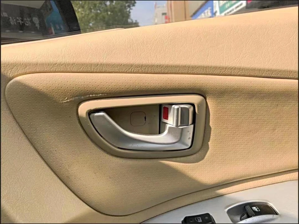 Manijas interiores de puerta izquierda derecha beige para Hyundai Tucson 2005-2009 4 piezas Foto 2 de 4
