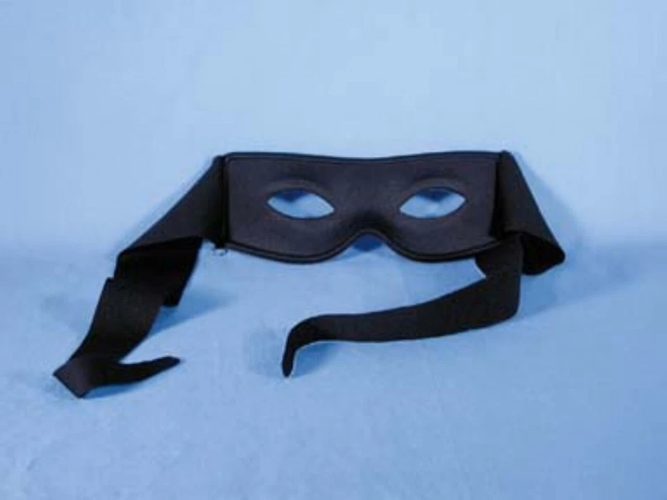New Makeup Ball Half Zoro Eye Mask Bandit Superhero Ninja Lone Ranger Costume - Image 3 of 4