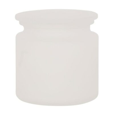 BOX OF 4 - Giagni Frost Glass Storage Jar Bathroom Canister, 903312, Kitchen