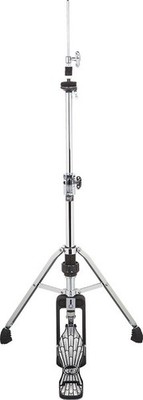 Ddrum MHH2L 2-Legged Art Deco-Styled Mercury Logo Footboard Hi-Hat Pedal Stand