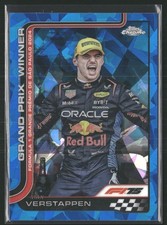 2025 Topps Chrome Sapphire F1 #113 Max Verstappen GP Winner