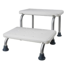 Two-Tier Step Stool Portable 2-Tier Step Stool Compact for Elderly