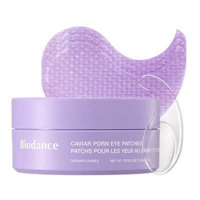 Caviar PDRN Eye Patches, Nourishing under Eye Patches for Dark Circles, Depuffin