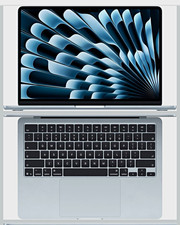 Apple MacBook Air 13.6" Silver M3 8GB RAM 256GB SSD macOS 2024