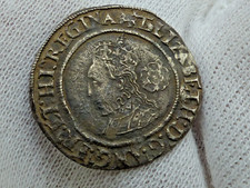 ELIZABETH I SILVER HAMMERED SIXPENCE 1567 Coin Detectorist Find By Myself