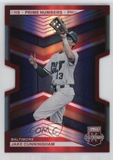 2023 Elite Extra Edition Prime Numbers A Die-Cut 4/200 Jake Cunningham #114 00gy