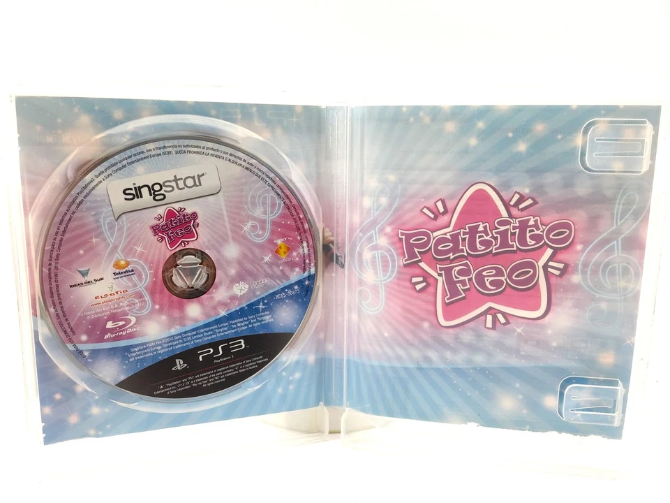 SingStar Patito Feo 20 Videos Televisa - Juego PlayStation 3 PS3 Sony 3T, foto 3 de 4