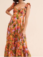 FARM Rio Mango Macaw Maxi Dress