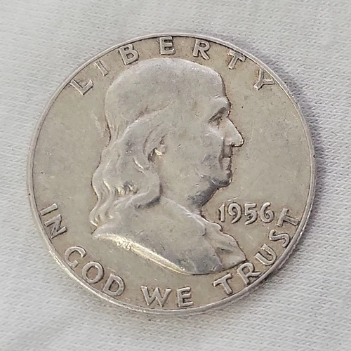 1956 Franklin Half Dollar in XF Condition