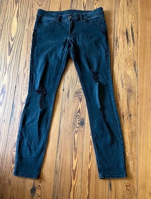 Damen Tezenis Ripped Jeans schwarz Gr. L (wurde kaum getragen)