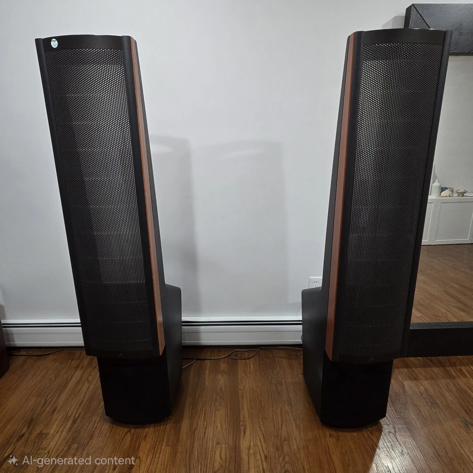 Par de altavoces de torre electrostática Martin Logan Ascent i de pie 4 ohmios Foto 3 de 4