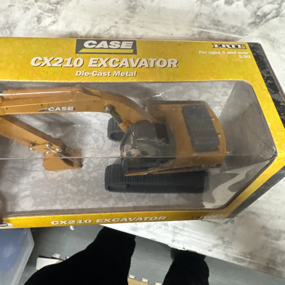 Ertl  60th Anniversary Die Cast Case CX210 Excavator Model, New in Box - Image 2 of 4