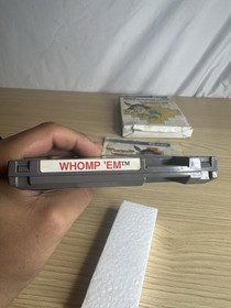 Whomp 'Em Nintendo Entertainment System, 1991 -NES CIB Complete Tested Authentic