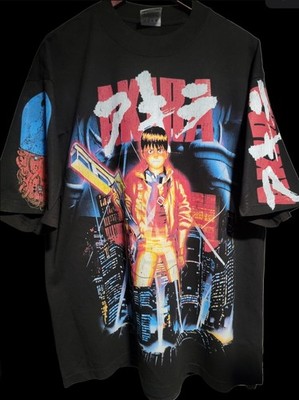 AKIRA'' MODERN ON A SHAKA HEAVYWEIGHT GARMET DYED T SHIRT 