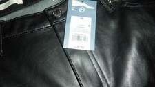 High-Rise Wide Leg Faux Leather Pants Size 16R for women